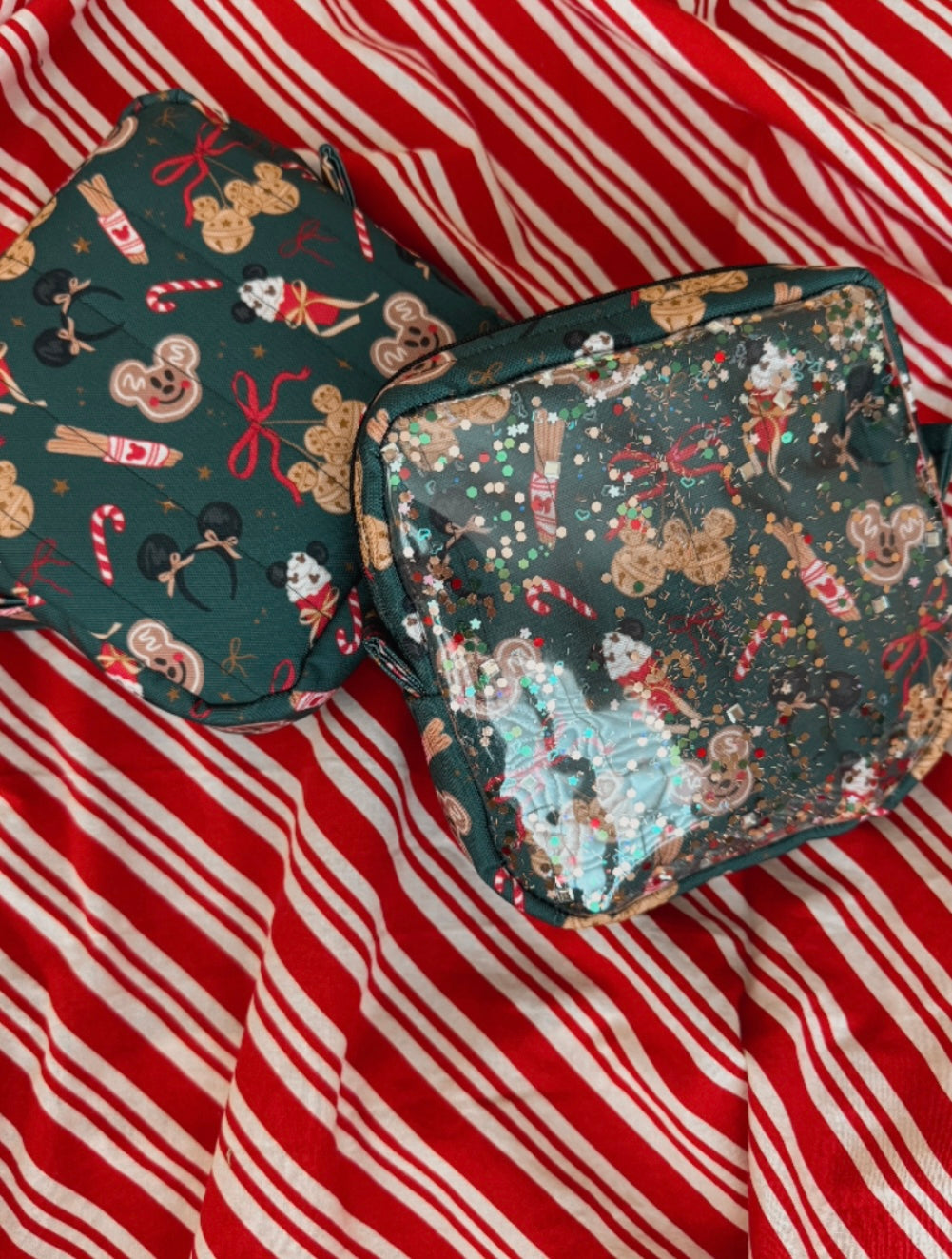 Magical Christmas Things GLITTER Cutie Pouch TAT MID DECEMBER