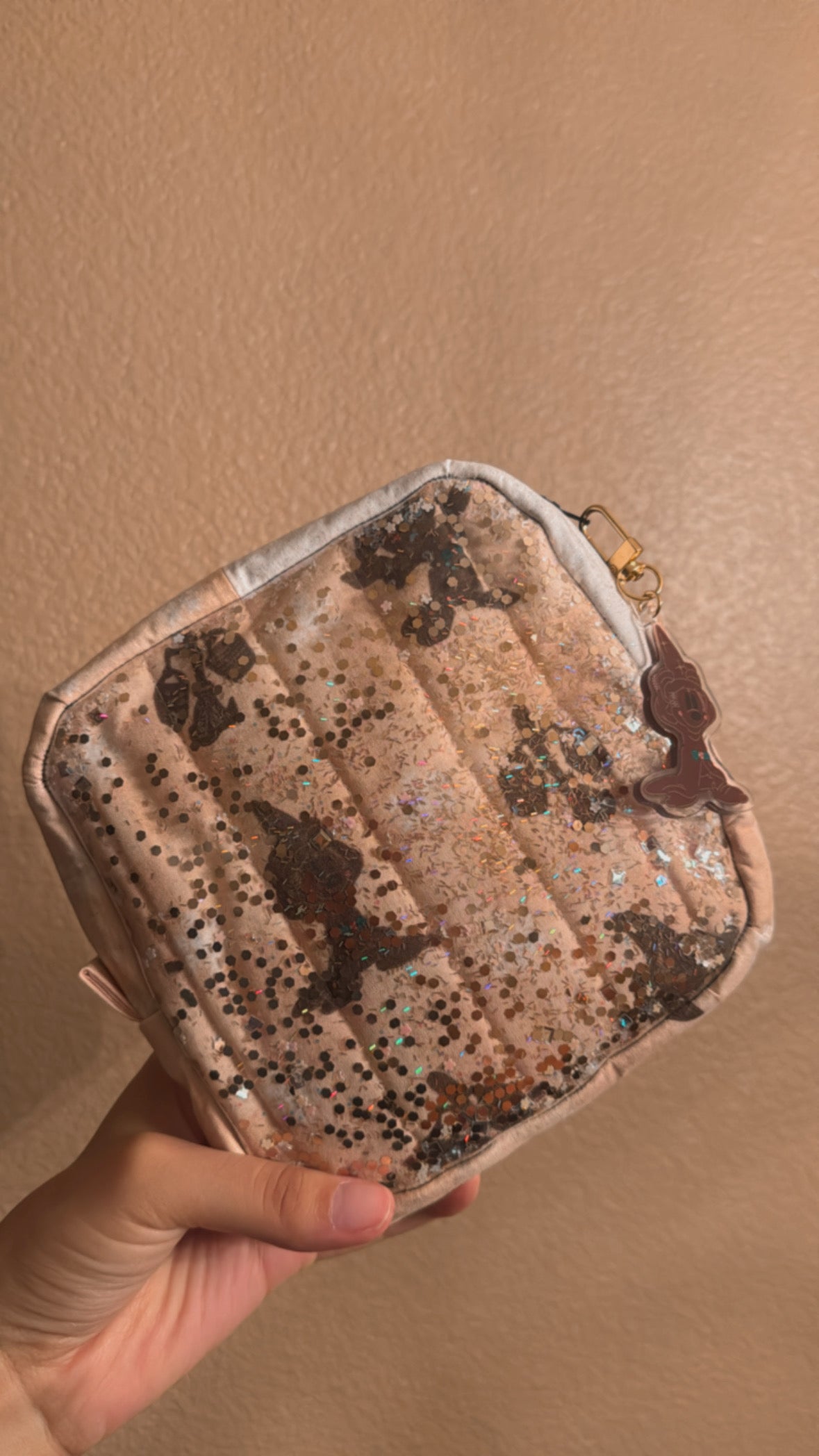 Magic Mouse Gingerbread Cutie Pouch GLITTER TAT BEGINNING/MID DECEMBER