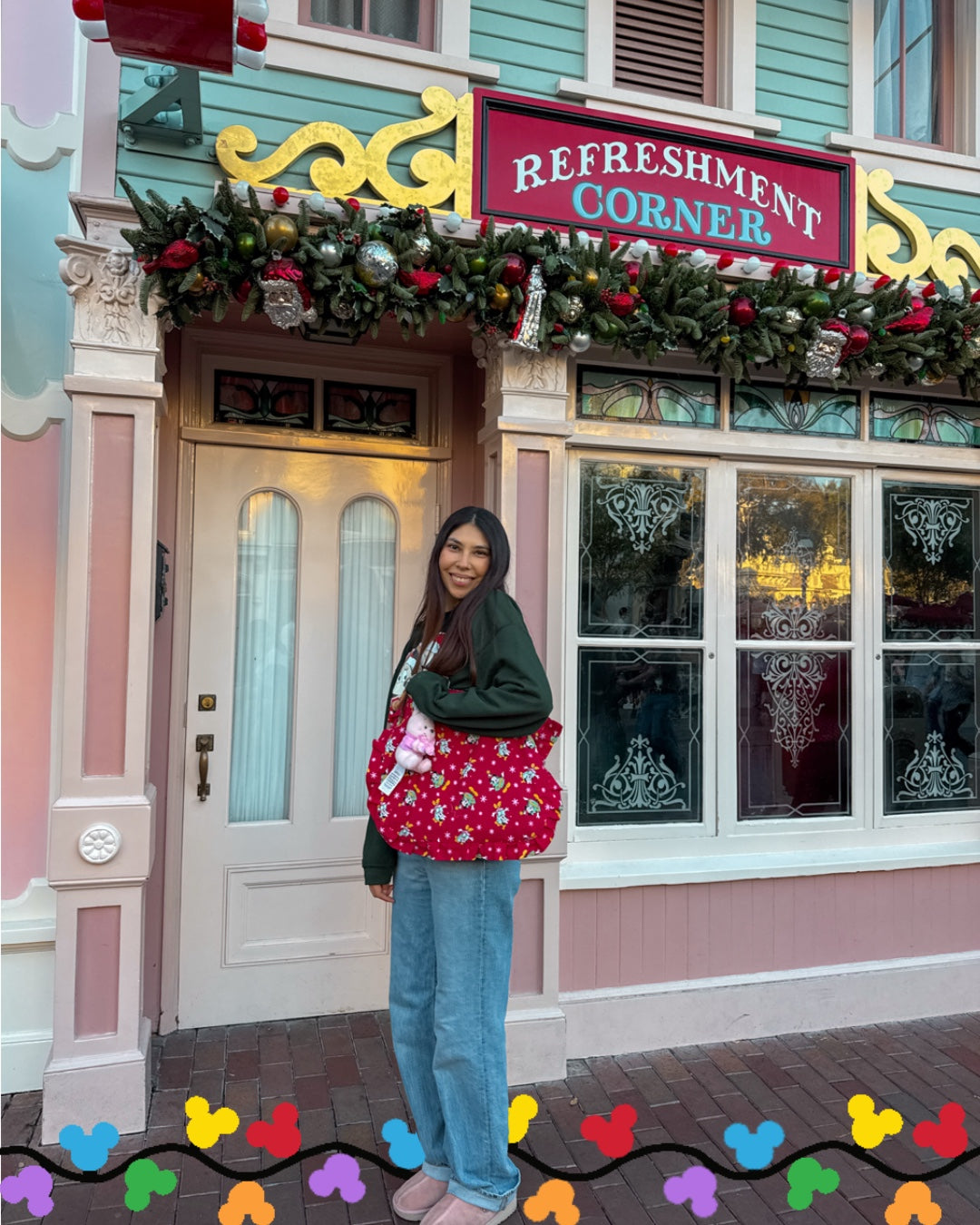 Xmas Mouse tote TAT MID DECEMBER